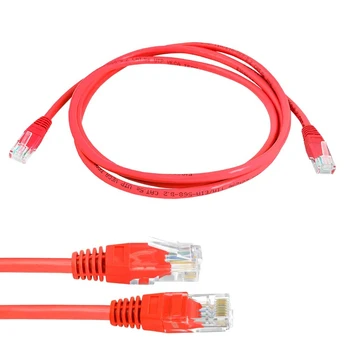 Oem 1:1 8P8C Patch cord red 5m