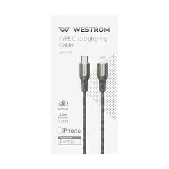 Laidas USB-C TO Linghting WESTROM, 2m