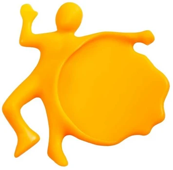 Padėkliukas stiklinėms, puodeliams - oranžinis