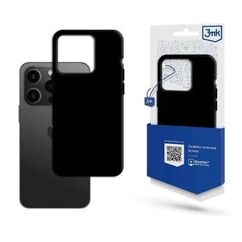Dėklas 3mk Matt Apple iPhone 15 Pro Max juodas