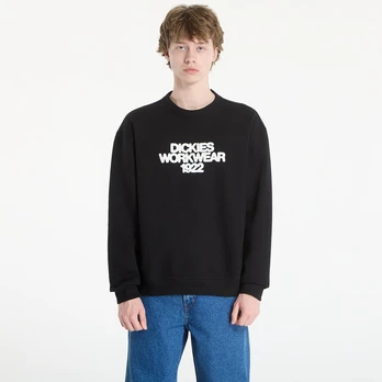 Dickies Torrey Sweatshirt Black - Dydis L (DK0A88BSBLK1 Džemperiai)