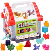 Interactive House sorter animal blocks ZA3518 kaina