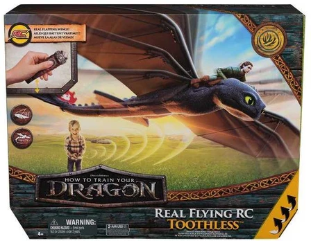 DRAGONS Žaislinė figūrėlė RC Flying Toothless 6074369