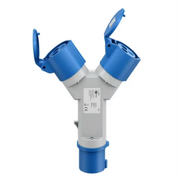 Adapteris rozdzielacz CEE na 2 CEE 16A typu Y