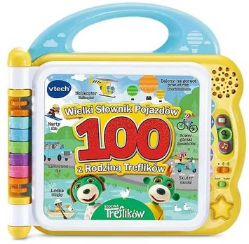 VTECH 61799 Treflikų šeimos žodynas su transporto priemonėmis