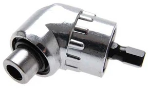 Kampinis antgalių laikiklis/6.3mm(1/4"/vidinis šešiakampis 6.3(1/4")