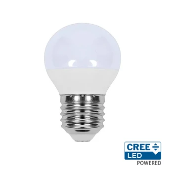 3,7W LED lemputė E27, G45, 3000K, 180°, CREE LED chip