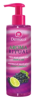 Skystas muilas Dermacol Aroma Ritual Grape&Lime 250 ml