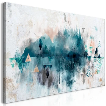 Artgeist Paveikslas - Geometric Landscape (1 Part) 70x35