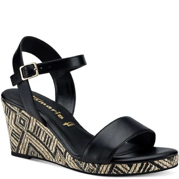 Basutės moterims, Juoda, SANDALS