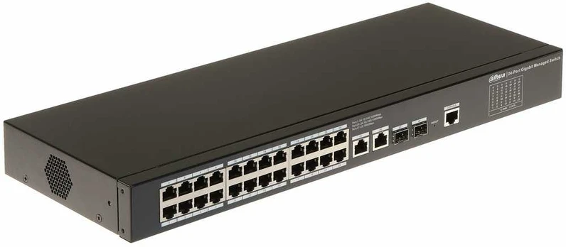 Šakotuvas SWITCH SG4028 24 PRIEVADŲ SFP DAHUA