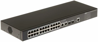 Šakotuvas SWITCH SG4028 24 PRIEVADŲ SFP DAHUA kaina