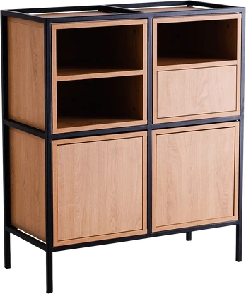 CUSTOMFORM Stovas, SKAP, 40x40x40 cm, Baltas