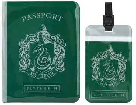 Vision Slytherin bagagemærke og pascover