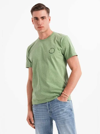 t-shirt for men - žalias