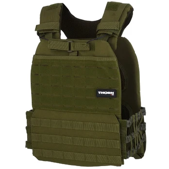 Thorn+Fit Tactic 14,33 lb / 6,5 kg Army Green Svorinė liemenė