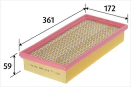 Oro filtras VALEO 585573 kaina