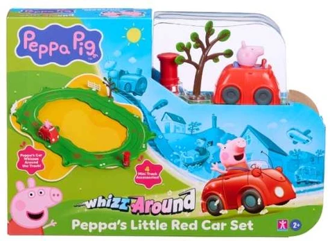 Peppa Pig PEPPA WHIZZ AROUND PEPPA Raudonas CAR