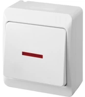 Perjungiklis Elektro-Plast Hermes 0341-02, baltos sp kaina
