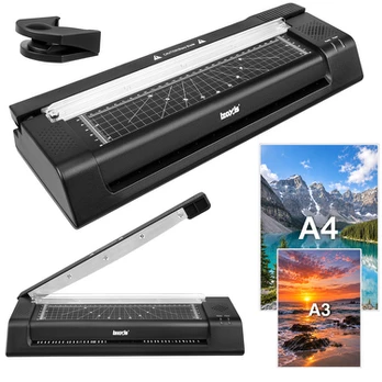 Laminator A3 su gilotyn Izoxis