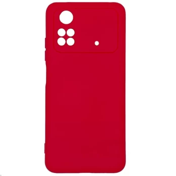Evelatus Poco X4 Pro 5G Premium Soft Touch silikoninis dėklas Xiaomi Red