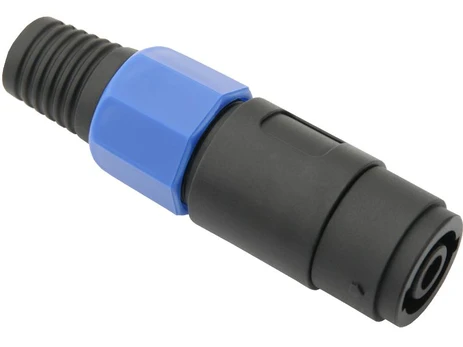 Jungtys // Different Audio, Video, Data connection plug and sockets // 5542# Gniazdo speakon (spikon) na kabel