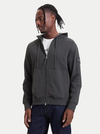 Calvin Klein Jeans Džemperis LV04RJ202G Juoda Relaxed Fit