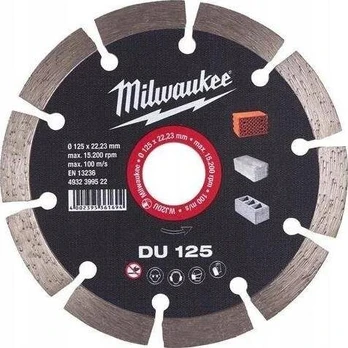 Milwaukee deimantinis diskas betonui 125x22,2 mm