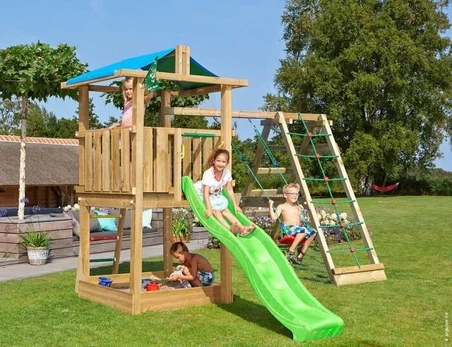 Žaidimo aikštelė Jungle Gym Hut 1-Climb