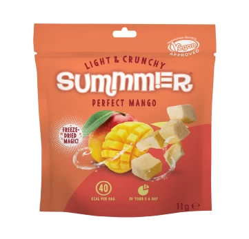 SUMMMER šalčiu džiovintas mangas, sliced, 11g, PR00240