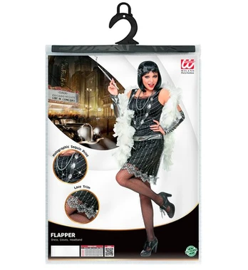„FLAPPER“ (suknelė, pirštinės, galvos juosta)