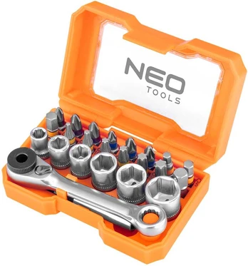 Neo Tools Antgalių rinkinys, 24 vnt