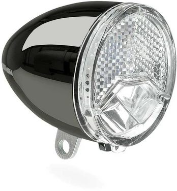 Headlight AXA LUX 606 AUTO 15 DARK CHROME 60CM