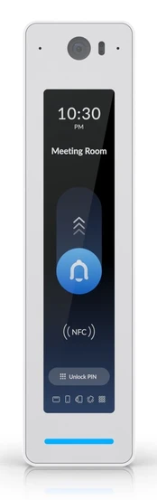UBIQUITI G3 READER PRO WHITE. THIRD-GENERATION, INDOOR/OUTDOOR NFC READER AND INTERCOM WITH APPLE TOUCH PASS SUPPORT