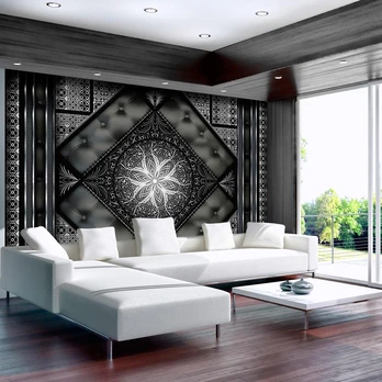 Artgeist Fototapetas - Juodas mosaic