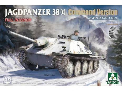 Takom - Jagdpanzer 38(t) Command Version full interior, 1/35, 2181