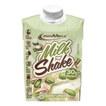 IronMaxx Milkshake 500 ml. Galioja iki 2026-03-19 - Hazelnut skonis