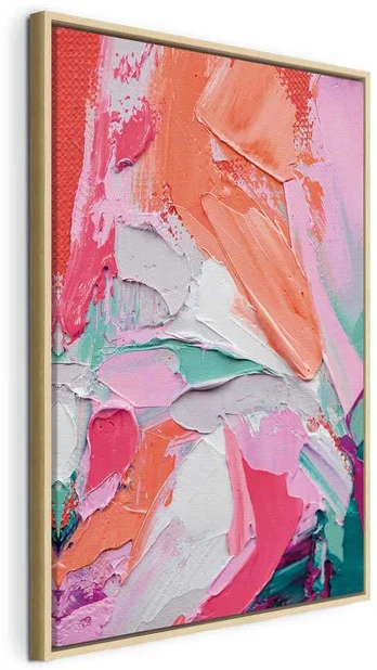 Artgeist Paveikslas - Energetic Colors - Abstract Composition with Intense Colors