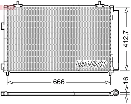 Kondensatorius, oro kondicionierius DENSO DCN50059
