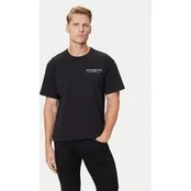 Versace Jeans Couture Marškinėliai 79GAHE10 CJ00E Juoda Regular Fit