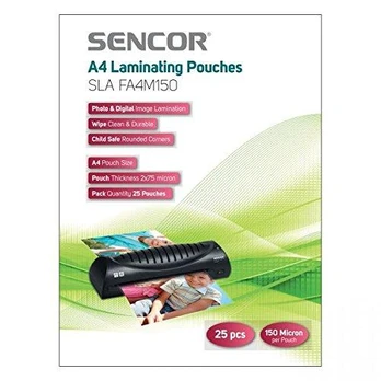 SENCOR A4 formato laminavimo maišeliai