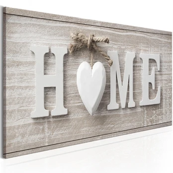 Artgeist Paveikslas - Beloved Home 135x45