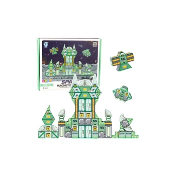 Magnetic Blocks Space Space Station 4D 108pcs