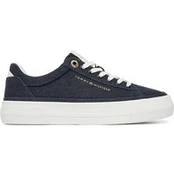Tommy Hilfiger Kedai Th Foxing Platform Washed Canvas FW0FW09172 Mėlyna