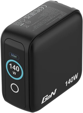 Verbatim Mini GaN Charger 140W with Ekranas