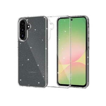 Dėklas Tech-Protect FlexAir Case for Samsung Galaxy A56 5G - Clear Glitter