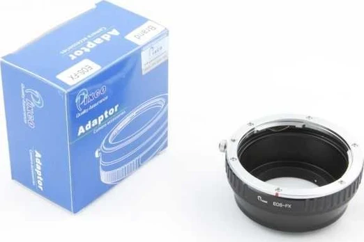 Pixco Adapteris FUJI / FUJIFILM X X-mount na CANON EOS EF EF-S