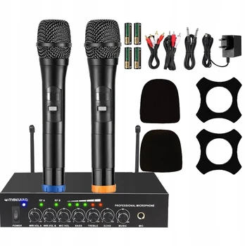 Belaidis karaoke mikrofonas usb bluetooth 5.0 imtuvas
