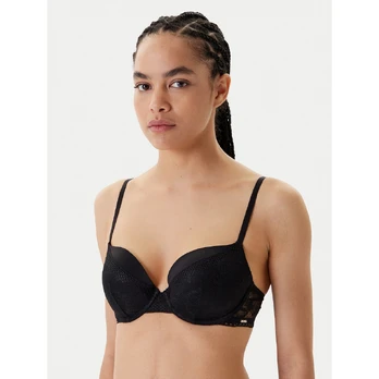 BOSS Pakelianti (push-up) liemenėlė 50545334 Juoda