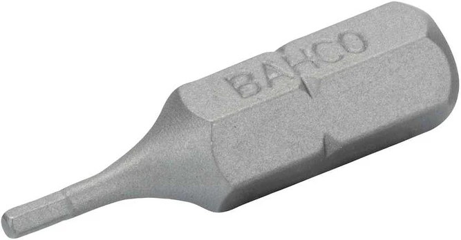 Antgaliai Bahco HEX 4mm 25mm, 5vnt